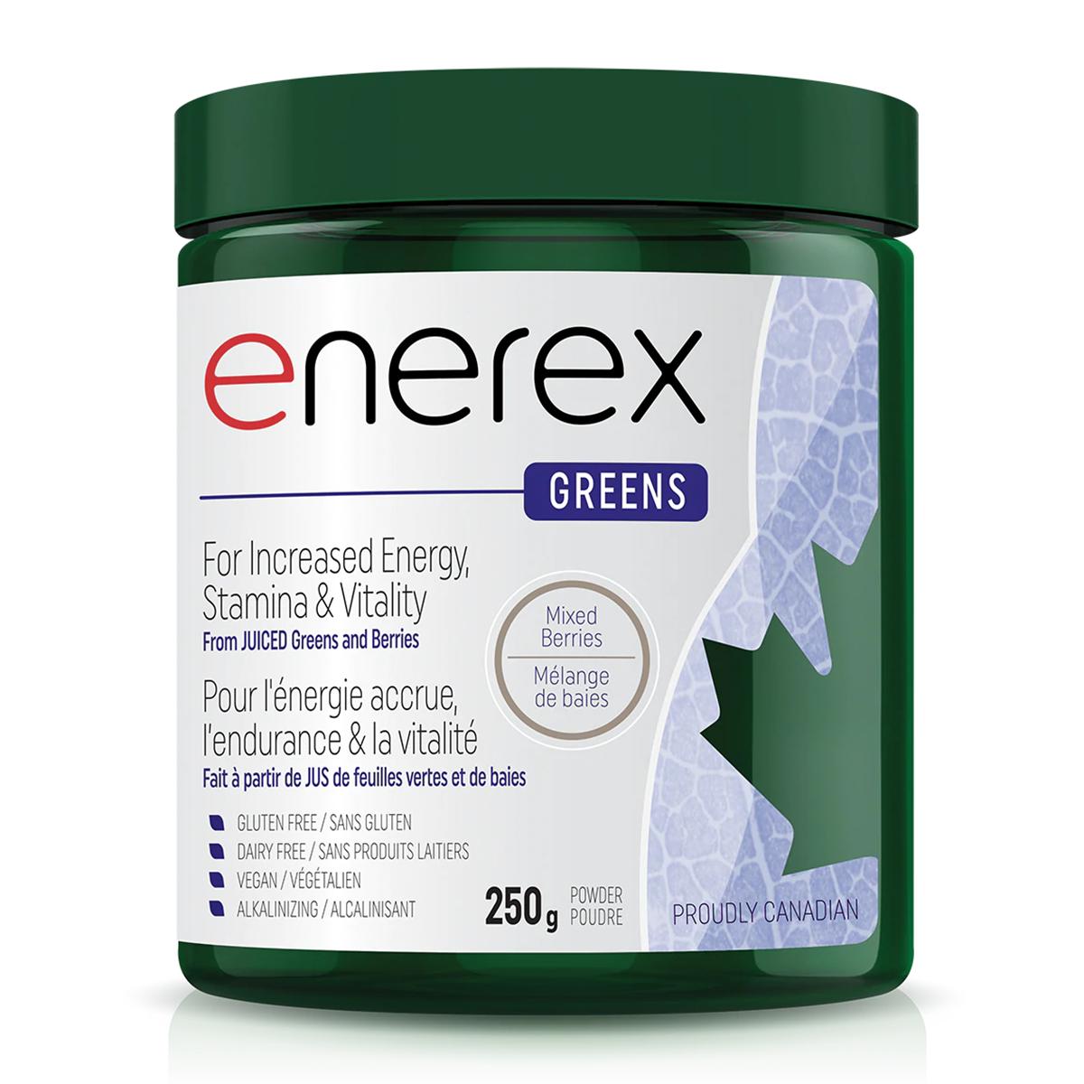 ENEREX GREENS GLUTEN FREE MIXED BERRY