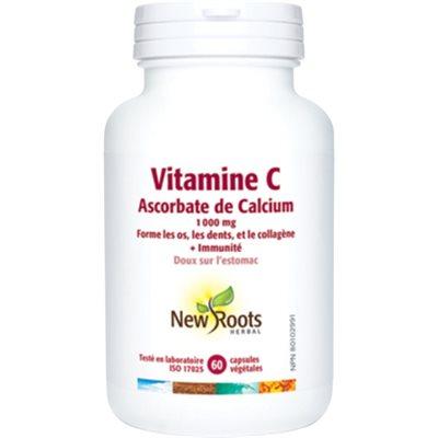 NEW ROOTS VITAMIN C CALCIUM ASCORBATE 1000mg