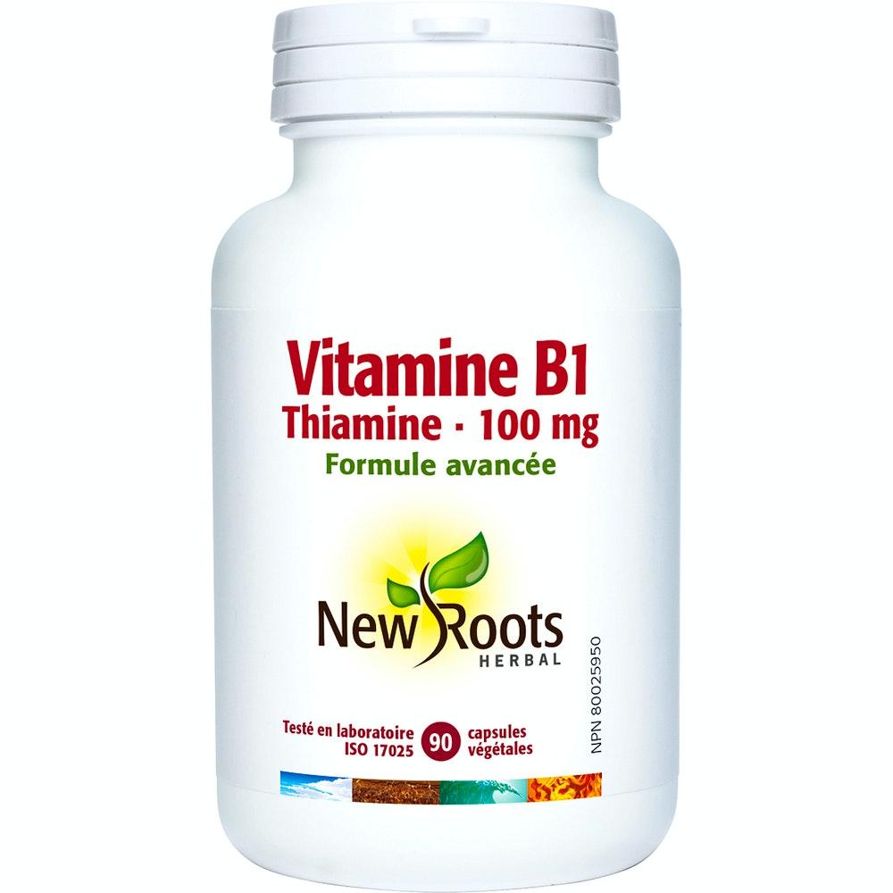 NEW ROOTS VITAMIN B1 THIAMINE 100mg