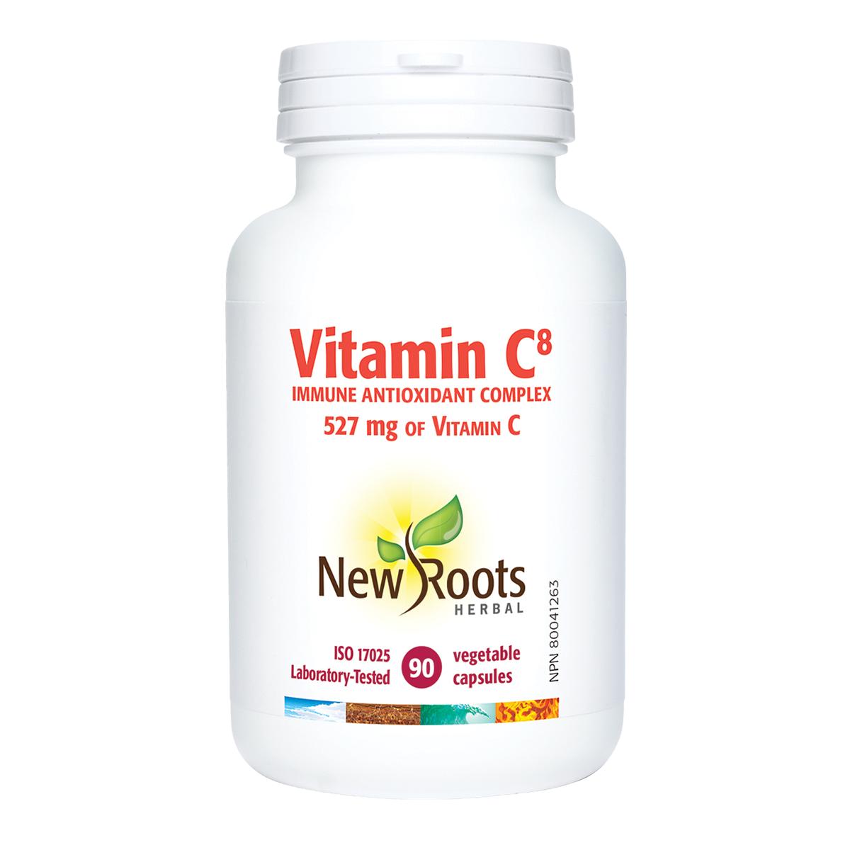 NEW ROOTS VITAMIN C8 IMMUNE ANTIOXIDANT CONPLEX