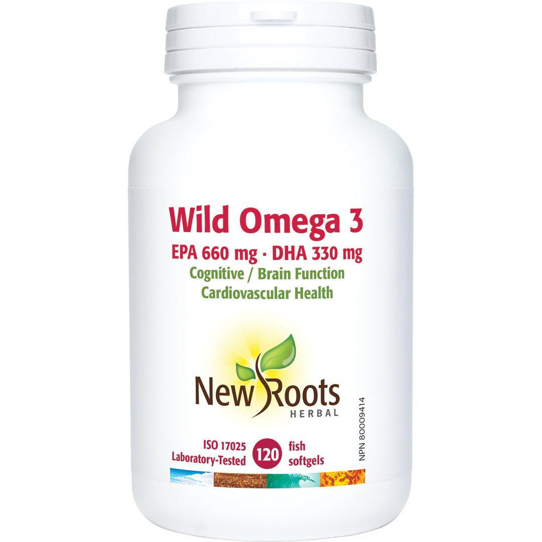 NEW ROOTS WILD OMEGA 3 EPA 660mg-DHA 330mg