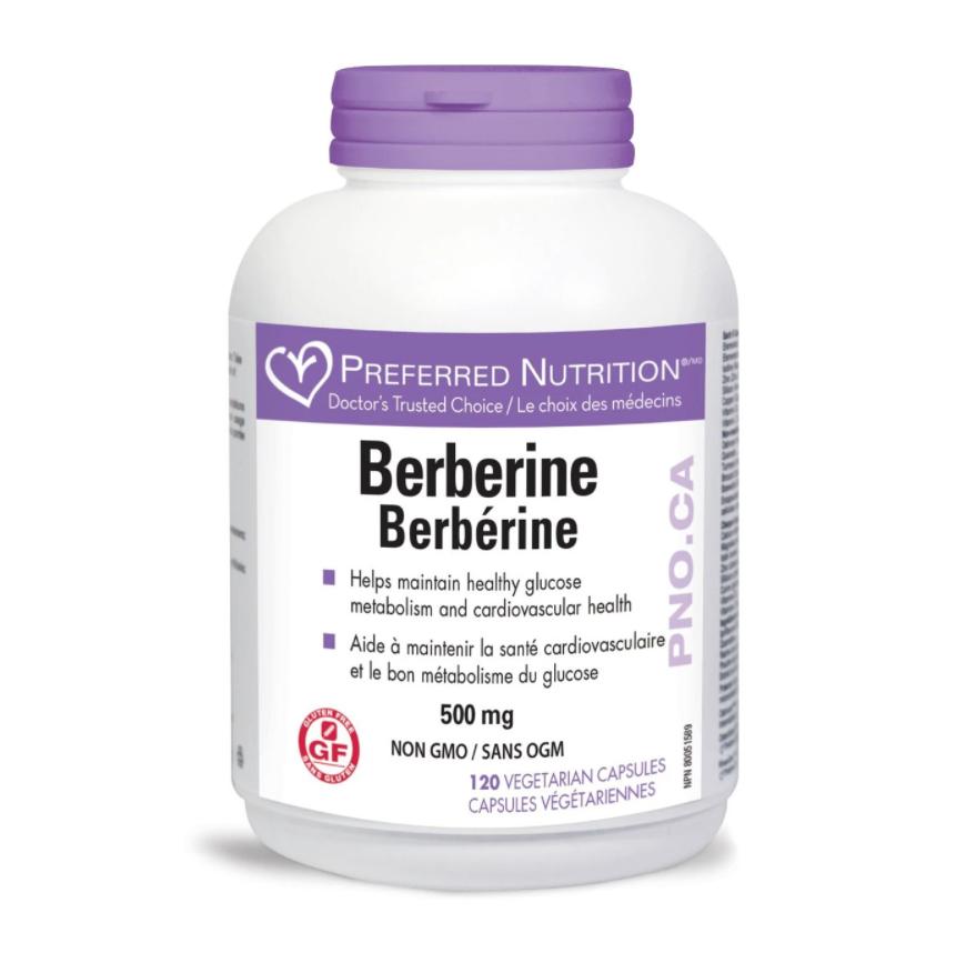 PREFERRED NUTRITION BERBERINE 500 mg