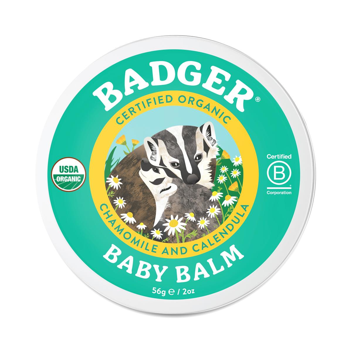 BADGER ORGANIC BABY BALM CHAMOMILE & CALENDULA