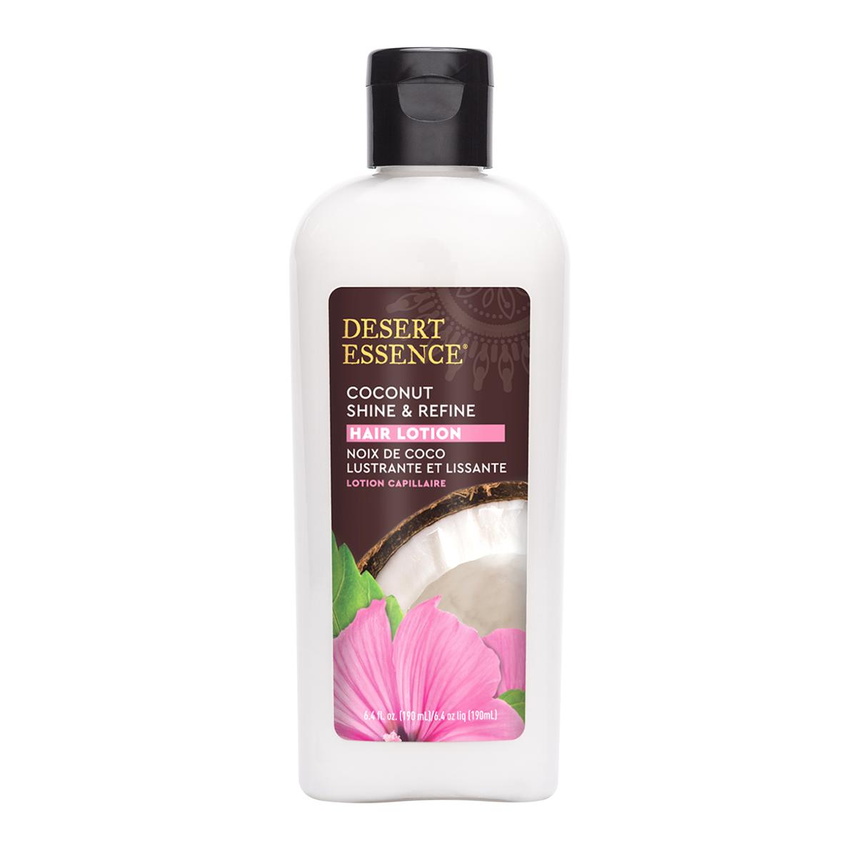 DESERT ESSENCE COCONUT SHINE&REFINE HAIR LOTION
