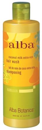 ALBA BOTANICA SHAMPOO HAWAIIAN COCONUT MILK