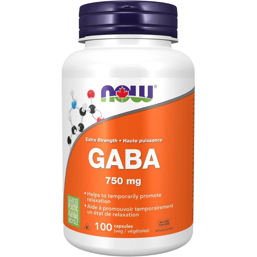 NOW GABA 750mg