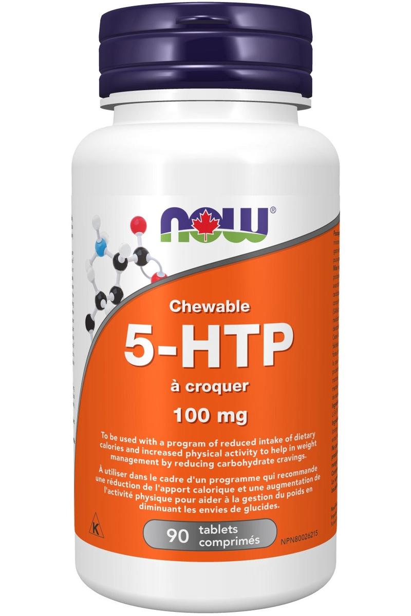 NOW CHEWABLE 5-HTP 100mg