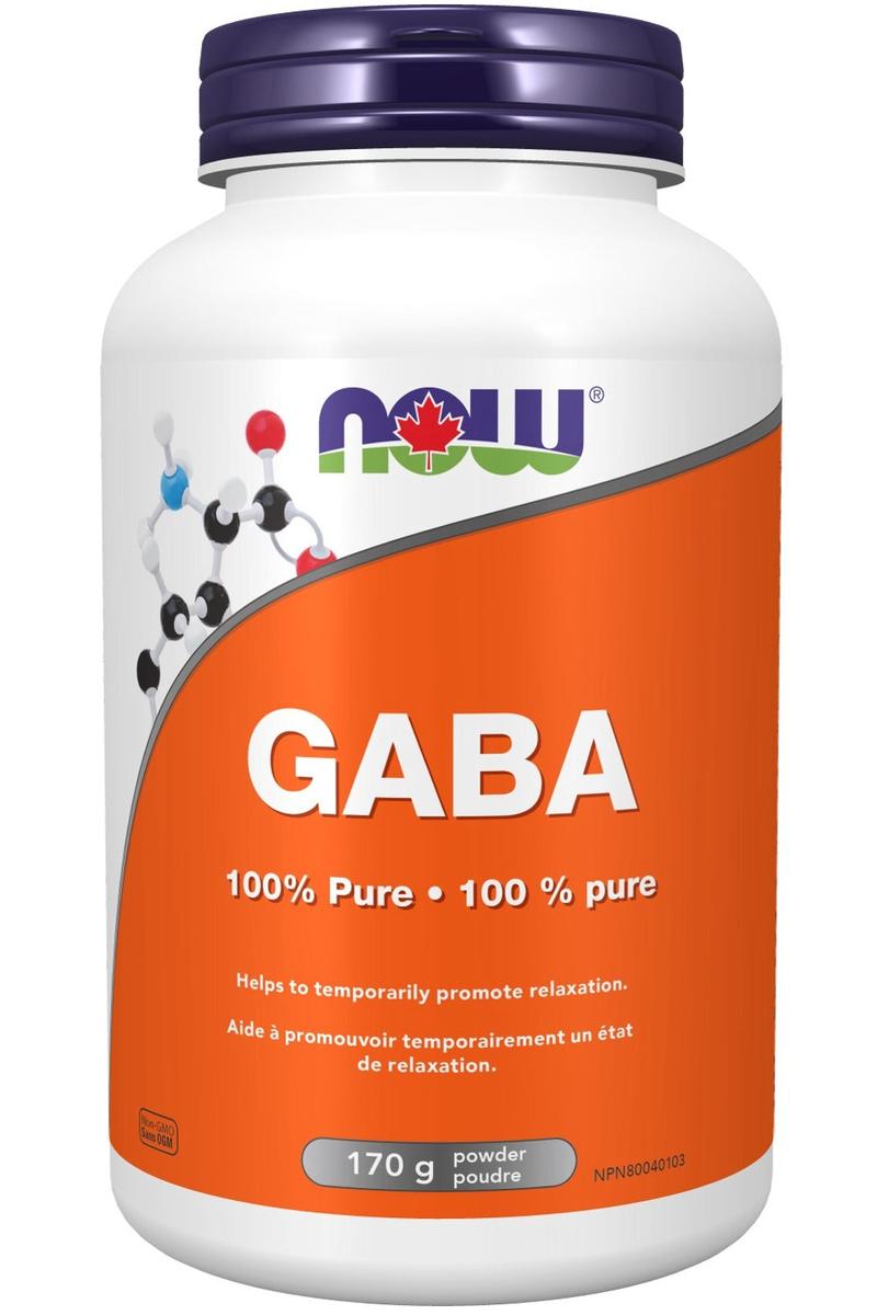 NOW GABA 100% PURE POWDER