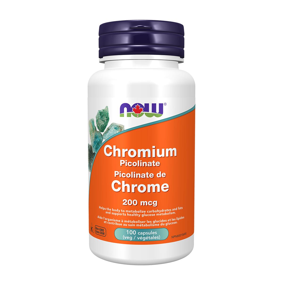 NOW CHROMIUM PICOLINATE