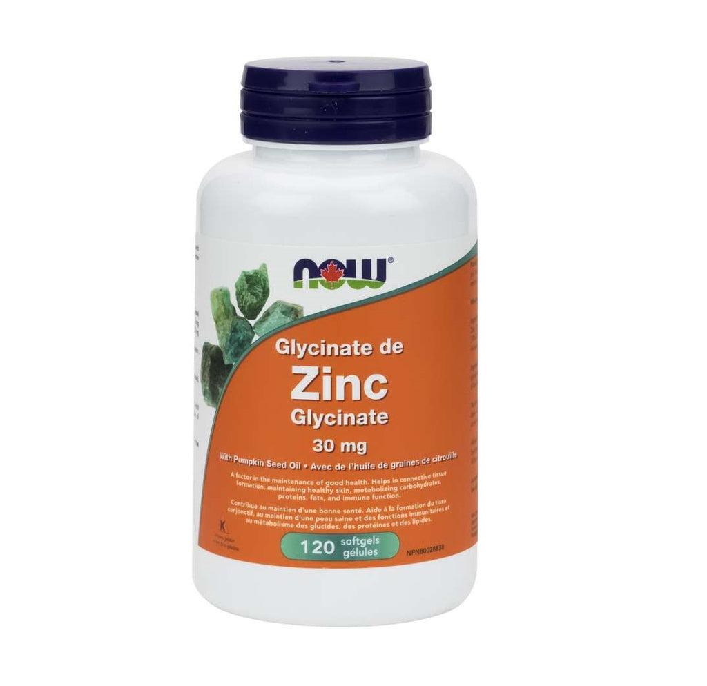 NOW ZINC GLYCINATE