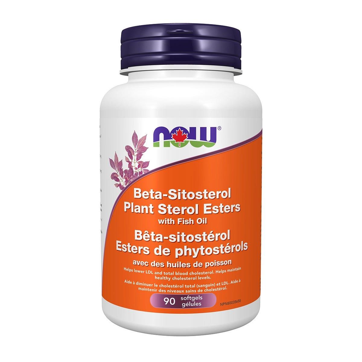 NOW BETA-SITOSTEROL PLANT STEROL ESTERS WITH FISH OIL