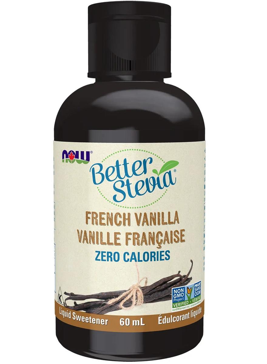 NOW BETTER STEVIA FRENCH VANILLA LIQUID SWEETNER