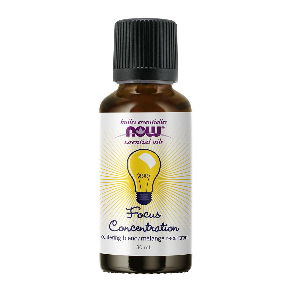 NOW ESSENTIAL OILS FOCUS BLEND