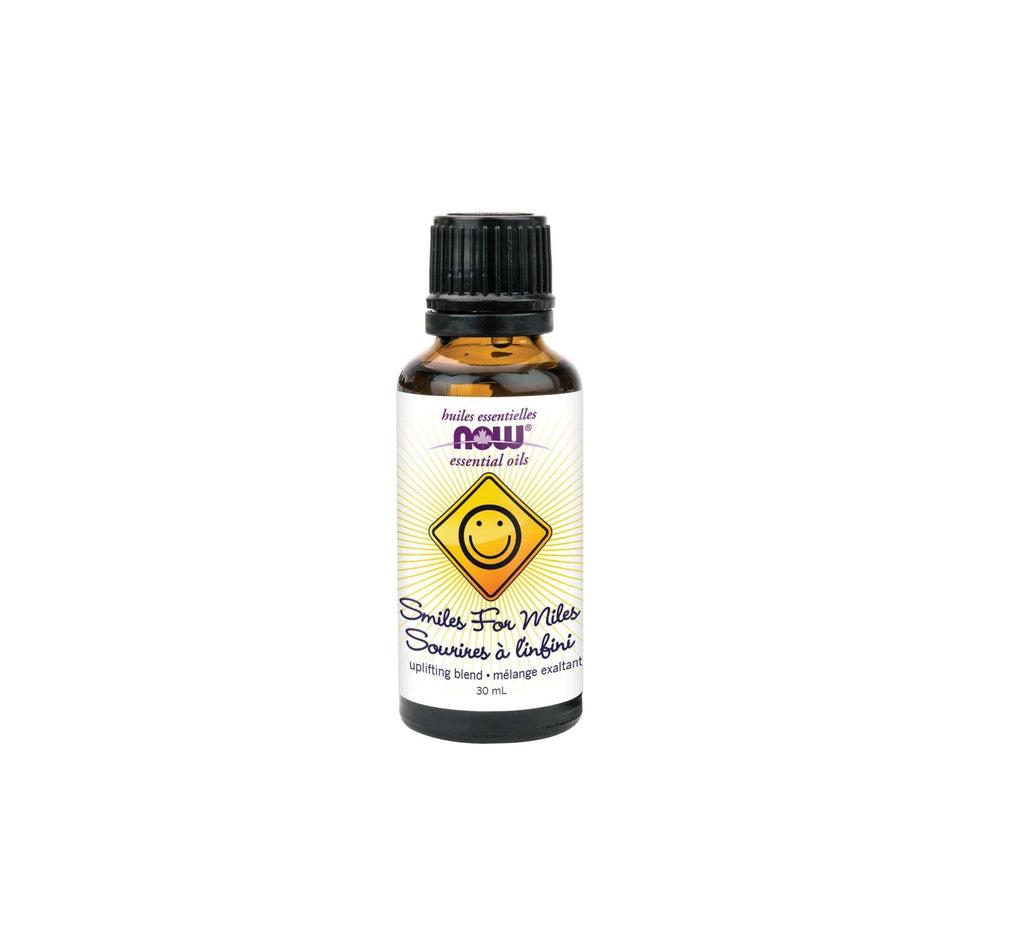 NOW ESSENTIAL OILS SMILES FOR MILES