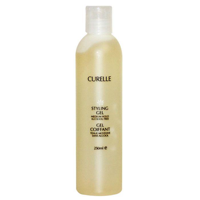 CURELLE STYLING GEL MEDIUM HOLD ALCOHOL FREE