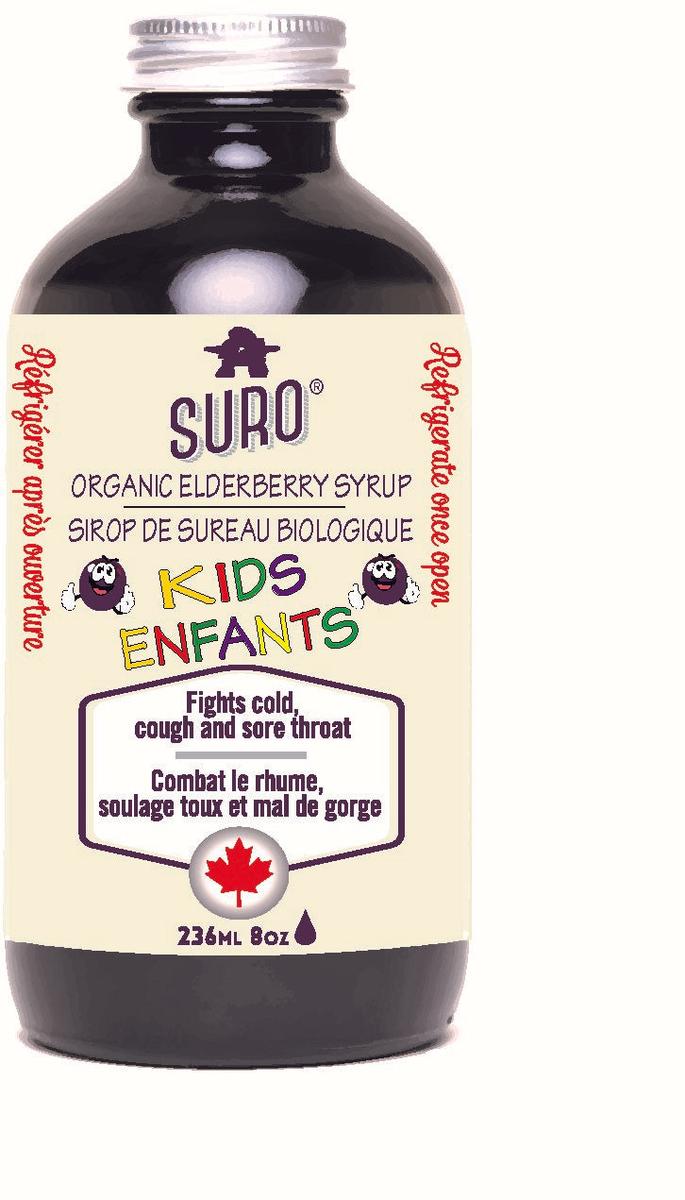 SURO ORGANIC KIDS ELDERBERRY SYRUP