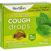 HERBION NATURALS COUGH LOZENGES MINT
